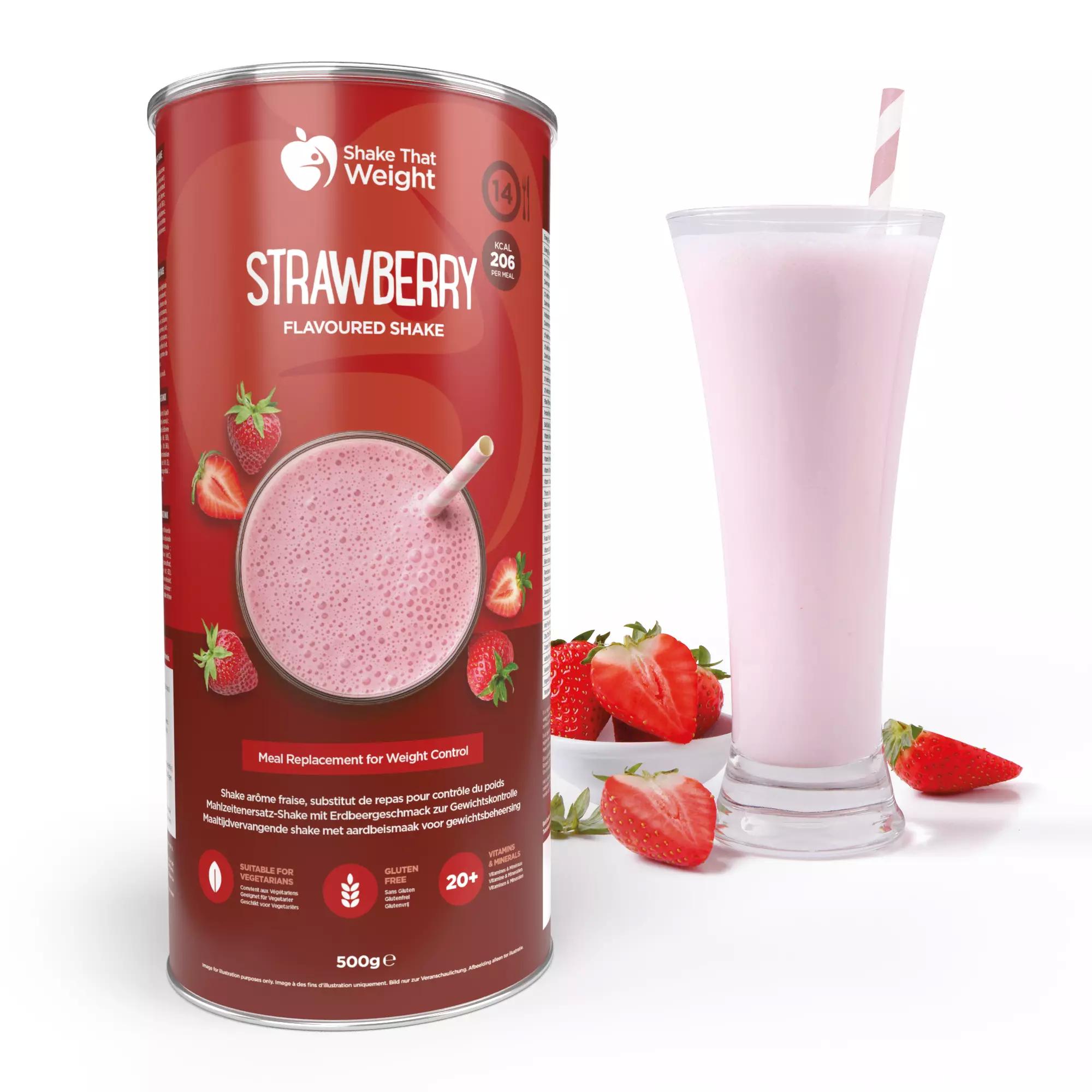 Batido sabor fresa Verofit; Comprar batidos sustitutivos de comida