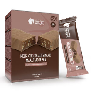 Melk Chocoladesmaak Maaltijdreep (doos van 7 porties)
