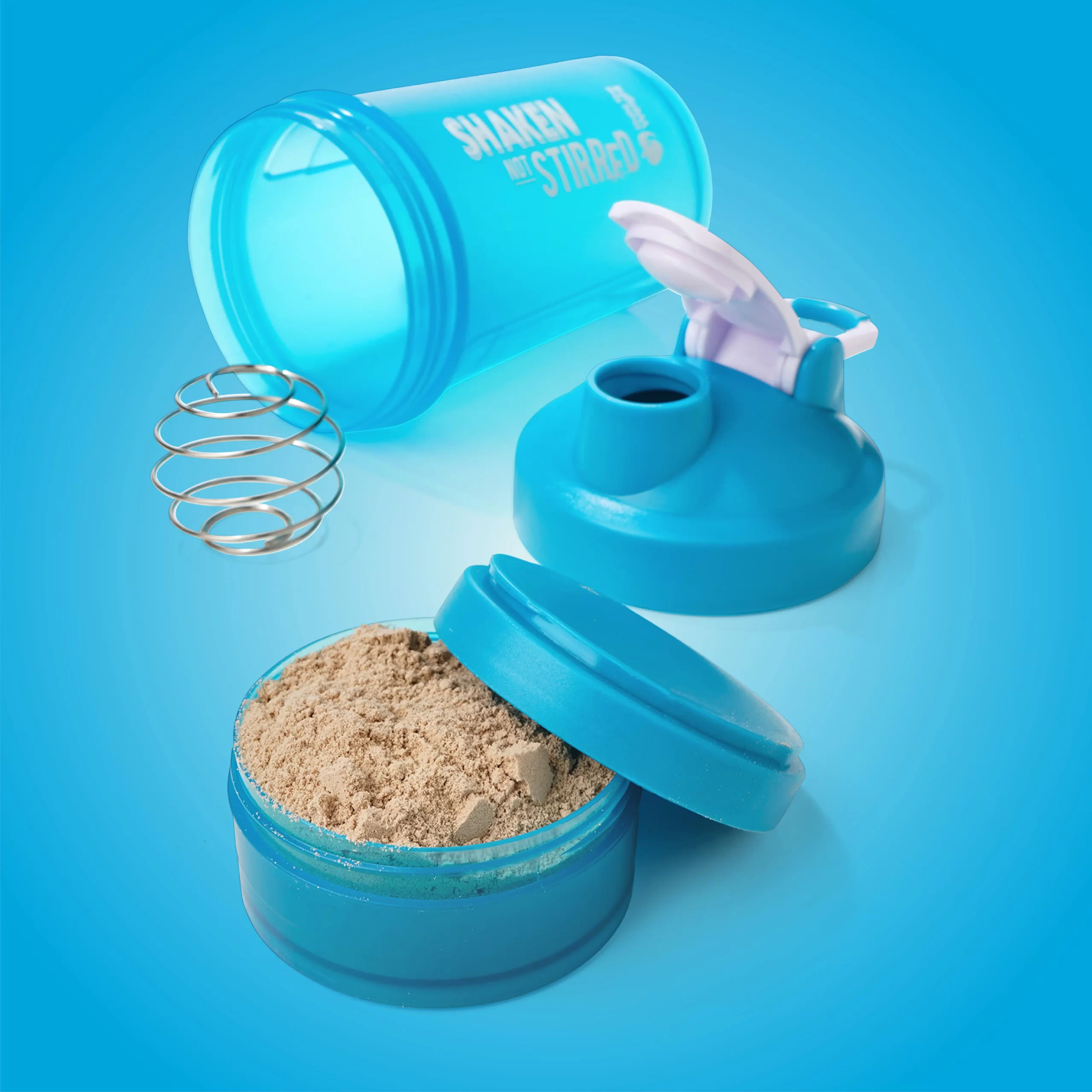 Blue Shaker - 450ml/16oz - Image 5
