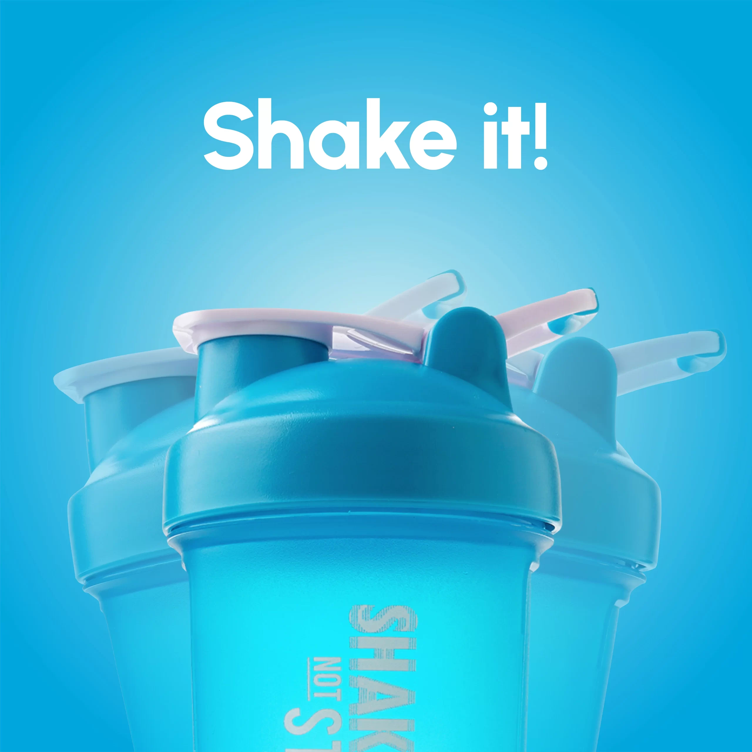 Blue Shaker - 450ml/16oz - Image 10
