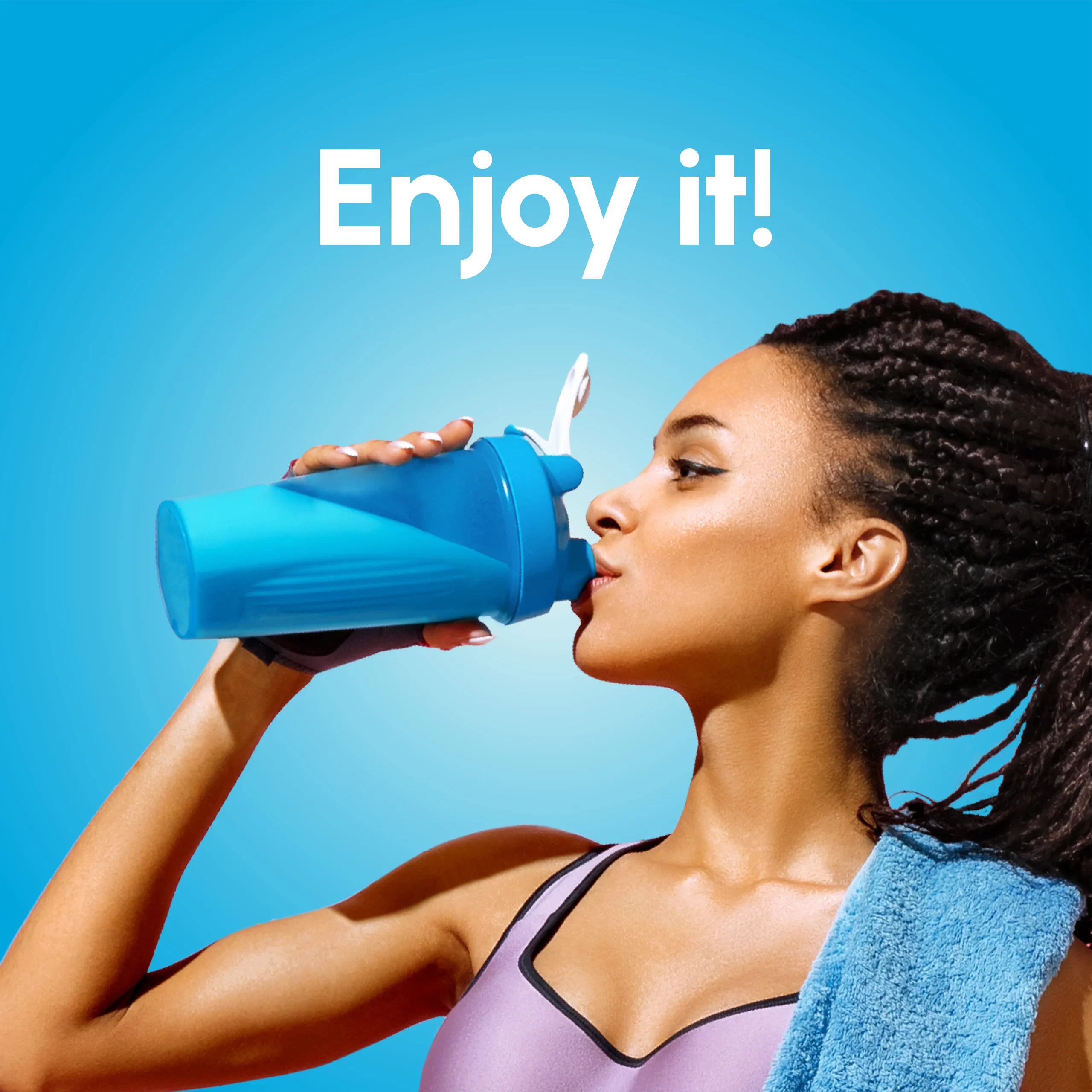 Blue Shaker - 450ml/16oz - Image 11
